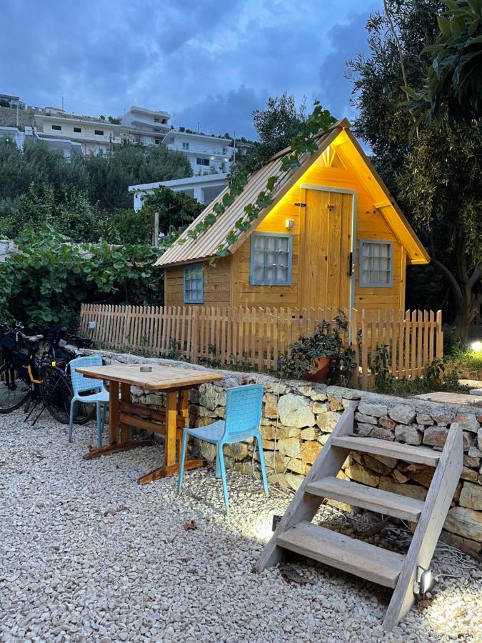 Camping Albania-Secret Village Den Sarandë Exteriör bild