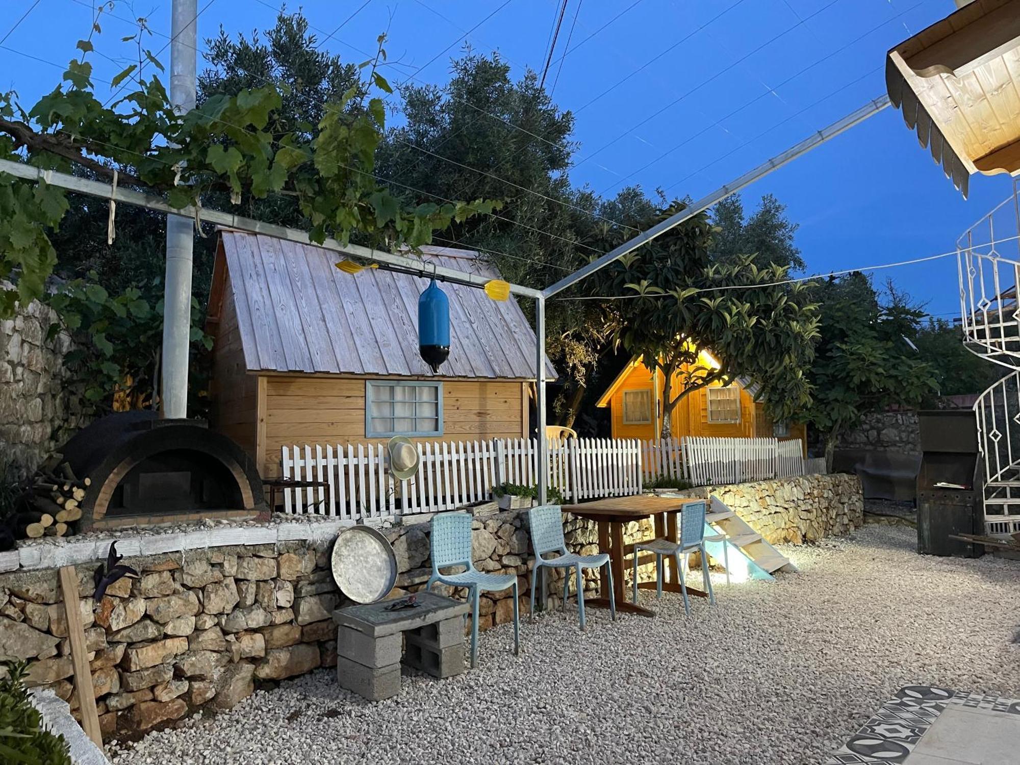 Camping Albania-Secret Village Den Sarandë Exteriör bild